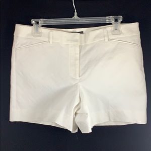 White House Black Market textured jacquard shorts